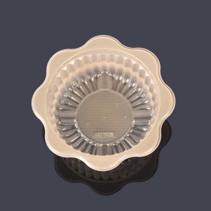 Buy cheap Golden Disposable Tiny φ9*3.5cm Mooncake Plastic Box from wholesalers