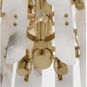 Buy cheap ARN 5128 Bonnington Tall Chandelier Crystal / Alabaster Shade Bonnington Large Chandelier from wholesalers