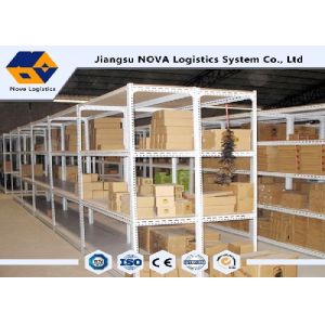 Buy cheap Light Duty Warehouse Rivet Boltless Shelving Power Coated Rust Proofing from wholesalers