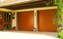 China Hot Sale Sectional Garage Door With Steel Insulated PU Foam Panel on sale