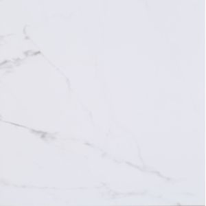 Buy cheap Artificial Marble Effect Kitchen Floor Tiles 24"X 24" Luxury Carrara White Color from wholesalers