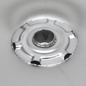 Chrome Bar Stools Accessories Plated Color Round Swivel Chair Base 300mm 380mm