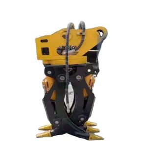 Buy cheap Customizable Excavator Attachments Multifunctional Spare Parts Rotating Log Grapple from wholesalers
