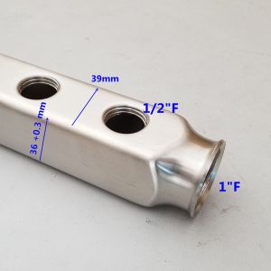 Buy cheap 1-1/4 inch Stainless Steel Pex Radiant Water Manifolds from wholesalers