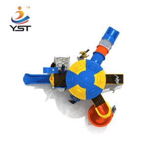 Buy cheap Outdoor LLDPE Kids Playground Slide Combination Playground Equipment Slides from wholesalers