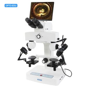 Buy cheap OPTO-EDU A18.1825-LCD Digital Comparison Microscope with 3.2x~230x Magnification 10.5" LCD Camera and 8.0M Resolution from wholesalers