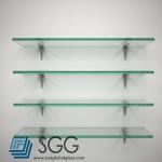 Buy cheap tempered glass factory clear shelf glass price 6mm 8mm 10mm 12mm 15mm 19mm from wholesalers