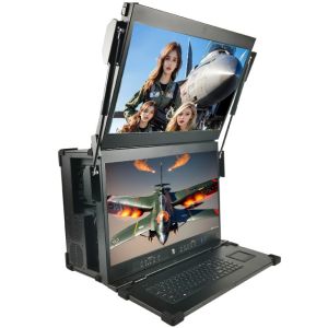 Buy cheap Dual Screen Industrial Laptop Computer Multifunction Rugged Embedded PC Systems from wholesalers