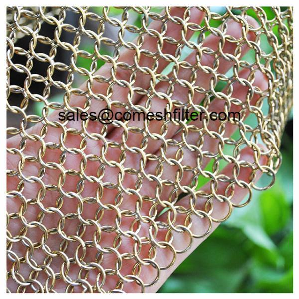 Buy cheap Stainless Steel Ring 12mm Decorative Wire Mesh from wholesalers