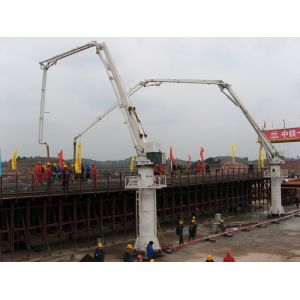 Buy cheap 22mpa Mobile Concrete Placing Boom , 21m Placing Boom Concrete Pump from wholesalers