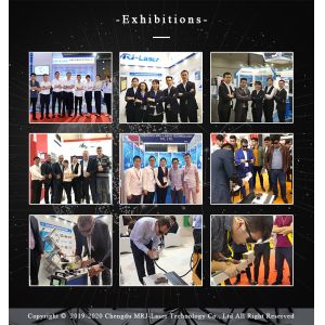 High Power 500W Rust Cleaning Laser Machine With 9.7 Inch Touch Screen