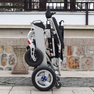 Buy cheap 6km/H Lithium Battery Foldable Electric Wheelchair For Disabled from wholesalers