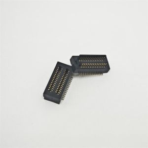 Buy cheap Double Slot 0.8 Pitch btb Board-to-Board Connector 22Pin Male Female Block Height 6.0mmH SMD Terminal Gold Plated from wholesalers