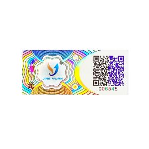 Buy cheap Custom Anti Void Stickers Hologram Die Cut 100microns from wholesalers