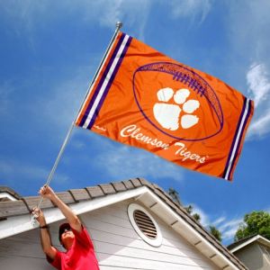 Clemson Tigers Throwback Double Sided Flag