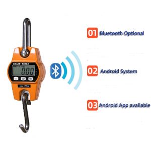 Buy cheap 300kg Hanging Crane Scale with Bluetooth Function and LED/LCD Display ABS Stainless Steel Grey Color OEM/ODM Customized from wholesalers