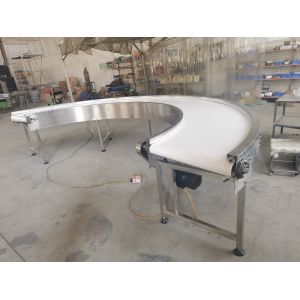 Buy cheap                  Automatic Transfer Turntable Power Motorized Belt Slat Chain Roller Pallet Conveyor              from wholesalers