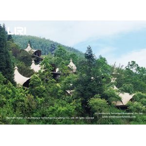 Multi Functional Outdoor Indiana Tent With High Peak Tents For Resort Or