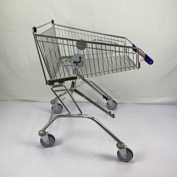 Handcart For The Disabled Supermarket Shopping Trolley Grocery Transportation Can Customizable Logo