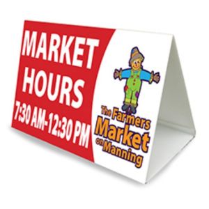 Buy cheap Waterproof Triangle Corflute Signs Full Color Coroplast Signs Purple from wholesalers