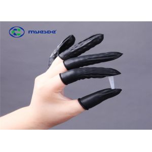 Buy cheap Dust Free Natural Rubber Finger Cots For Electronic Industry Clean Room from wholesalers