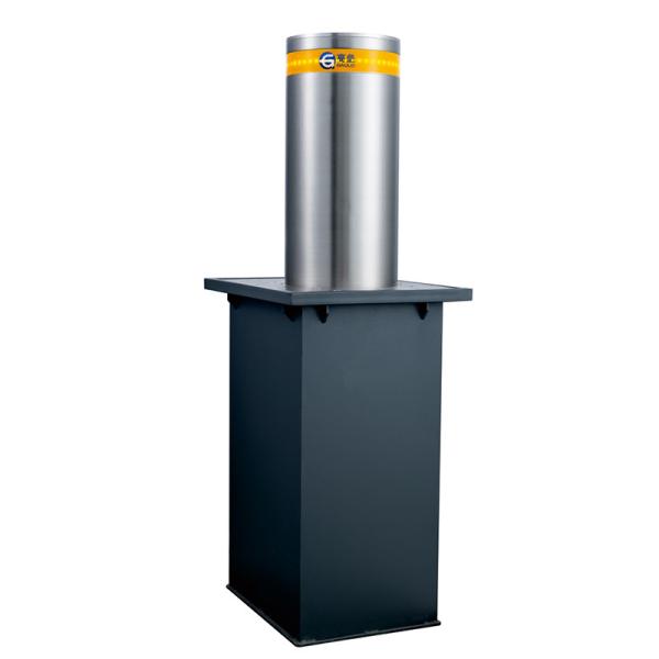 Quality Q235 Retractable Automatic Bollards 6P/MIN Static Compression Resistance 50T for sale