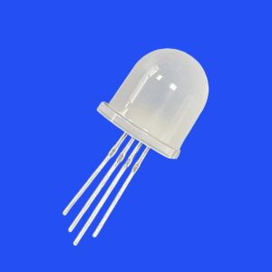 Buy cheap WS2812B 12mm 3 In 1 RGB Full Color Diffused Round Head 60 Deg Addressable Pixel LED Diode For LED String Light from wholesalers