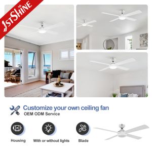 Buy cheap Modern Design Home Office LED Ceiling Fan with MDF Blades and Remote Control Light ODM from wholesalers