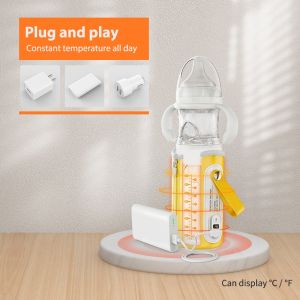 Buy cheap 3 In 1 Night Time Formula Feeding Tips 240ml PPSU Portable Adjustable Temperature from wholesalers