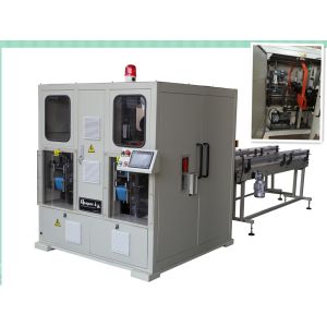 Buy cheap 150 Cut / Min Automatic Tissue Log Saw Double Lane Steel Gray from wholesalers