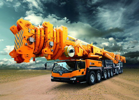 Buy cheap Durable 7-segment QAY800 All Terrian Crane, Hydraulic Mobile Crane from wholesalers