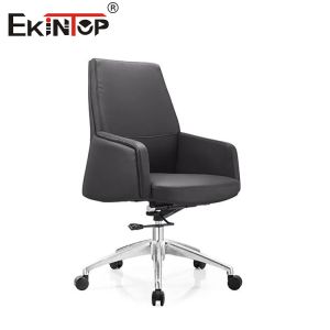 Buy cheap Genuine Leather Executive Office Chair Reclining Mechanism from wholesalers