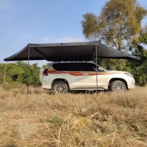 Buy cheap 5-6 People Free Standing 180 Degree Car Awning For Outdoor Camping from wholesalers
