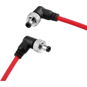 Buy cheap Alvin's Cables 2 Pin to Locking DC Right Angle Power Cable for Atomos Ninja V, Blackmagic Video Assist, SmallHD 702 Monitor, Ultra-Soft Red, 90cm| 3ft from wholesalers