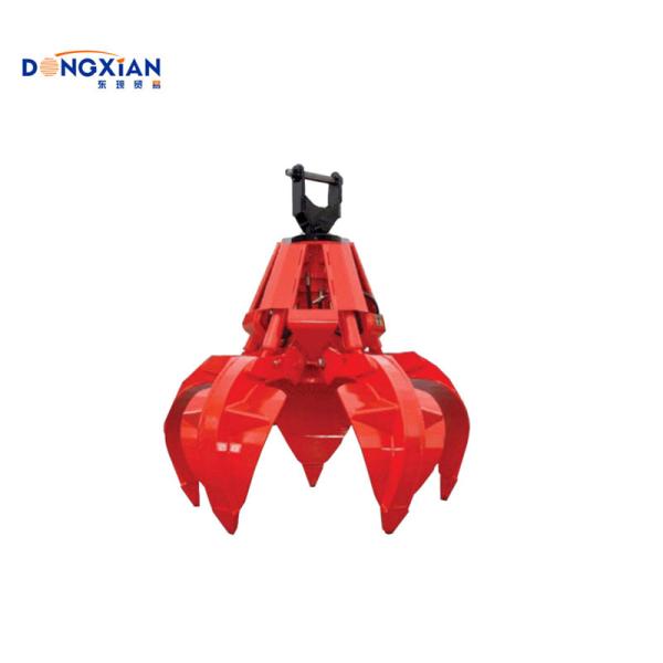 Buy cheap Hydraulic Mini Excavator Rotating Grapple / Metal Scrap Grapple from wholesalers