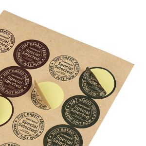 Packaging labels Retro label sticker labels for clothing