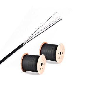 2 Core FTTH Drop Cable Self Support G.657A2 3 Steel Wire LSZH GJYXCH