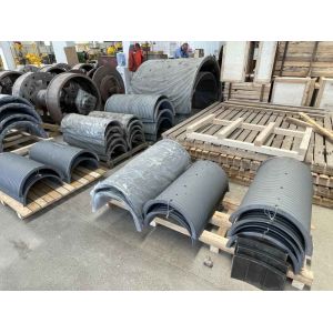 China Customizable Carbon Steel Lebus  Folding Line Rope Groove Winch Drum on sale