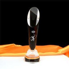 Buy cheap Wholesale Customization Laser Carving Crystal Trophy Modern Creative Souvenir Crystal Trophy from wholesalers