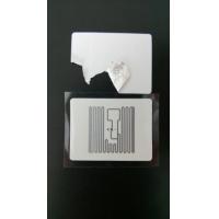 Buy cheap RFID Fragile label Paper Blank RFID Label easy for tear apart product
