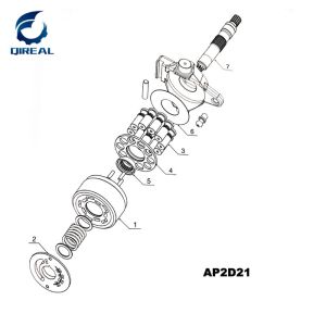 Buy cheap Hydraulic Pump Parts Ap2d12 Ap2d18 Ap2d25 Ap2d28 Ap2d36 from wholesalers