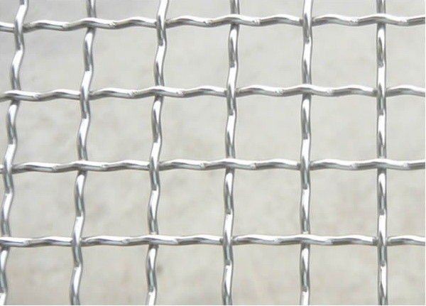 Buy cheap Double 1mm Stainless Steel Crimped Wire Mesh Square Opening Screen from wholesalers