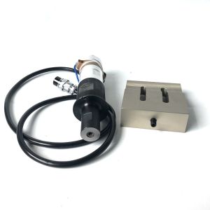 Buy cheap 20kHz 2000W Ultrasonic Spot Mask Nonwoven Welding Transducer 200 mm for Face Mask from wholesalers