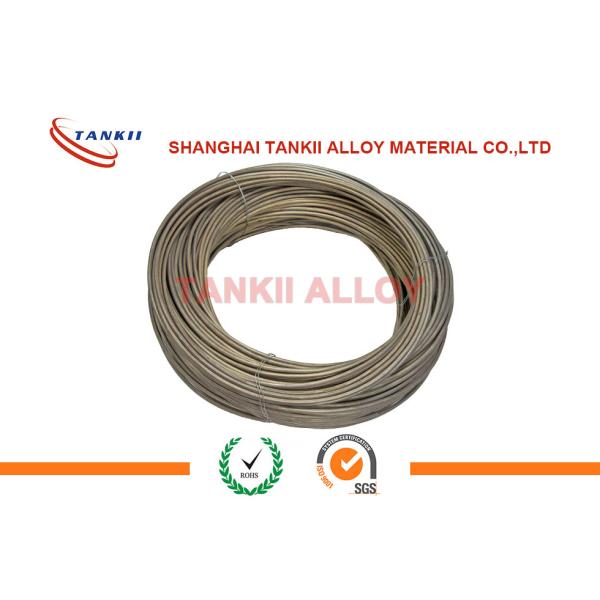 Round Wire Fecral Alloy Resistance Heating Flat Wire With ISO9001 Certificate