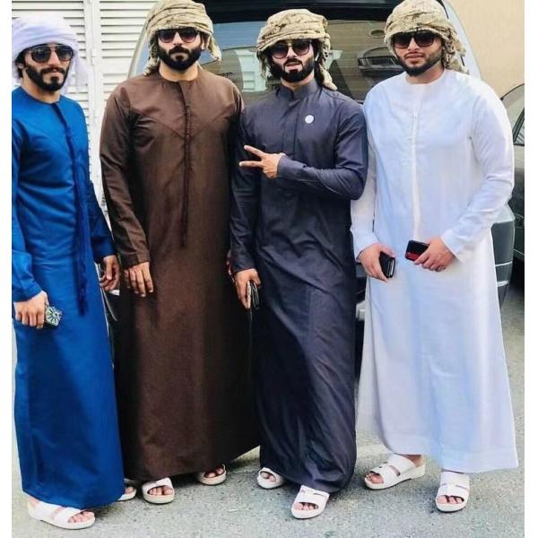 Buy cheap Direct Double Fold Packing Super Soft 100% Polyester Fabric Woven 32*150D for Thobe from wholesalers