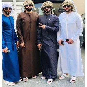 Buy cheap Direct Double Fold Packing Super Soft 100% Polyester Fabric Woven 32*150D for Thobe from wholesalers