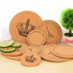 Buy cheap Hot Sale Cork Coaster with silkscreen printed logo, customized size is available from wholesalers