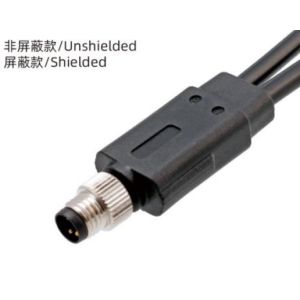 Buy cheap Waterproof 1 To 2 Overmolded M8 Male Plug 3 - 8A IP67 For Outdoor Applications from wholesalers