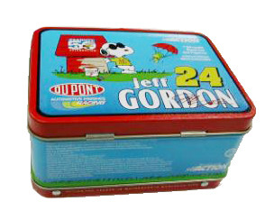 China Portable Cookie CMYK Pantone Rectangular Tin Can With Handle on sale