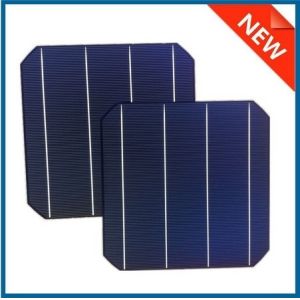 China 156*156mm mono solar cells in stock with 3BB/4BB, mono-crystalline solar cells for mono solar panel on sale